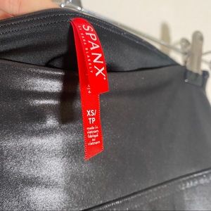 Spanx Faux Leather Leggings